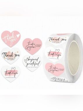 Thank you ! Small stickers 500